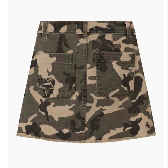 DL1961 Girls Jenny Mini Skirt Camo - Picture 2 of 2